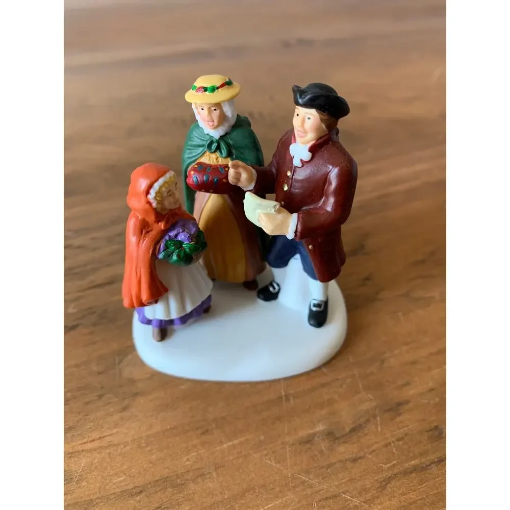 Dept 56 Williamsburg Village Accessory CAROLING IN WILLIAMSBURG 4018972